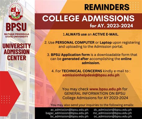 bpsu online admission|***The BPSU Admission Online Application is now closed..